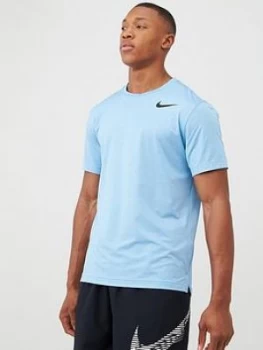 Image of Nike Hyperdry Short Sleeve T-Shirt - Blue