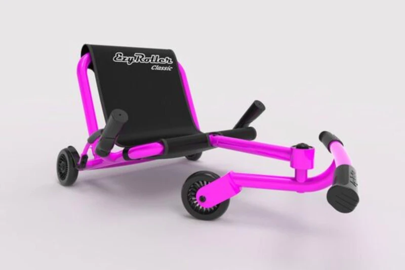 Image of Ezy Roller Ezy Roller Classic Kids Kart Trike Weave Ride On - Pink Pink unisex