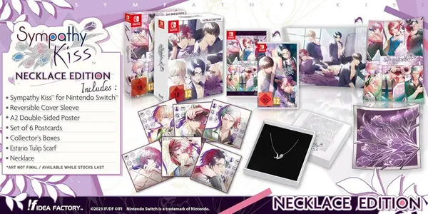 Image of Sympathy Kiss Necklace Edition Nintendo Switch