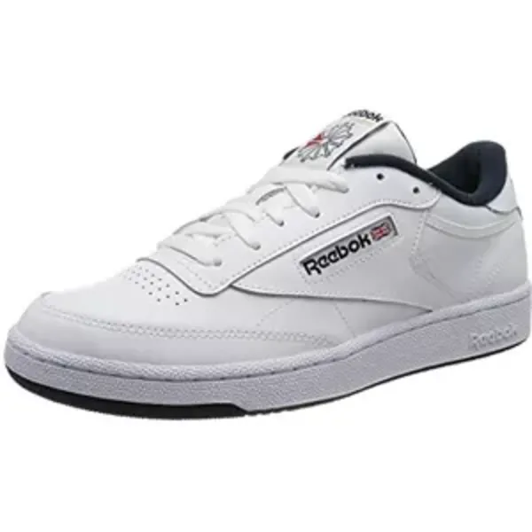 image of Reebok Club C 85 Trainers Mens Low Trainers 7 (40.5) White 98124727270