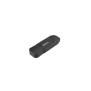 Image of Netac USB Flash Drive USB 3.0 32GB Black Retail Packed
