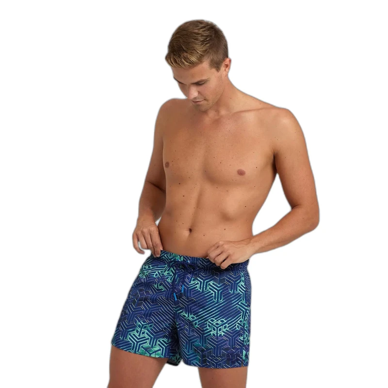 Image of Swim shorts Arena Allover Bleu Male 2XL