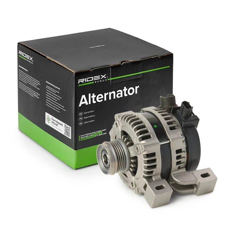 Image of RIDEX REMAN 4G0340R Generator Alternator Charging Current: 120A, Voltage: 14V Alternator (4)
