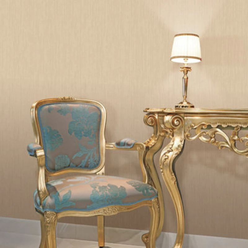 Image of Galerie Palazzo Bronze Brown Vertical Texture Embossed Wallpaper