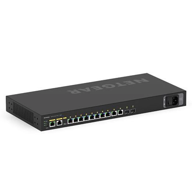 Image of Netgear - M4250 12-Port 10G2F PoE+ Stackable Managed Switch (125W PSU)