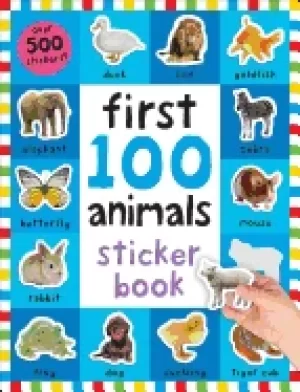 Image of first 100 stickers animals over 500 stickers
