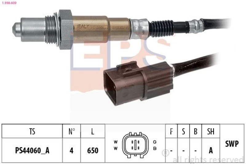 Image of EPS Lambda sensor EPS 1.998.609