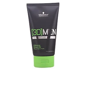 image of 3D Men strong hold gel 150ml