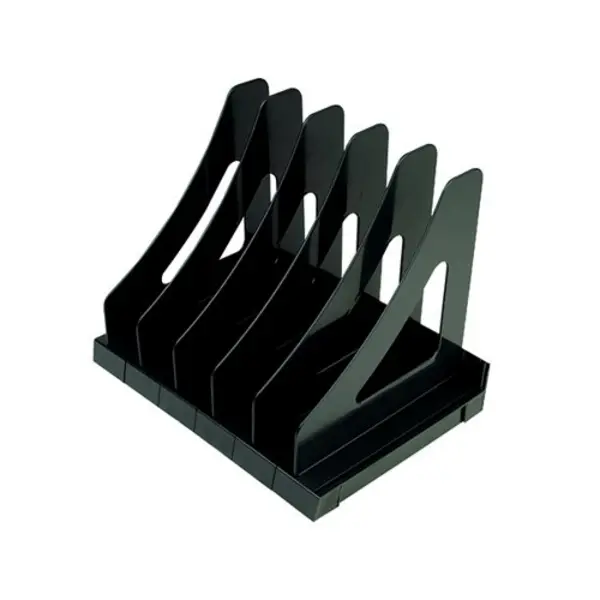 Image of Q-Connect Q-Connect Executive Book Rack Black KF21692 KF21692