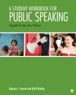 Image of student workbook for public speaking speak from the heart