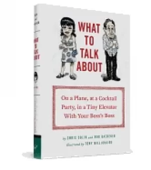 Image of what to talk about on a plane at a cocktail party in a tiny elevator with y