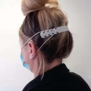 Image of Slingsby Silicon Mask Elastic Extender Ear Guard Pack of 50 - White