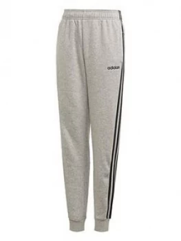 image of Adidas Boys 3-Stripes Pant - Grey Heather