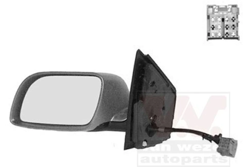 Image of VAN WEZEL Wing mirror VAN WEZEL 5827807