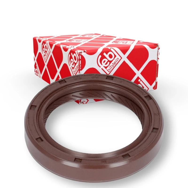 Image of FEBI BILSTEIN 05946 Camshaft Seal frontal sided FPM (fluoride rubber) Shaft Seal,camshaft (757)