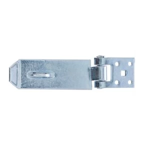 Image of Select Hardware Heavy Duty 125mm Hasp & Staple - Zinc Plated