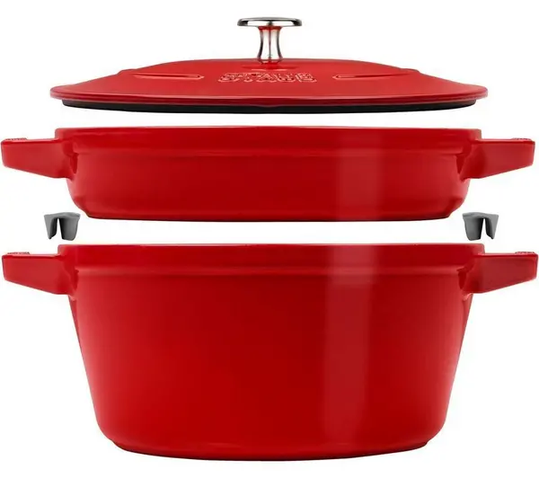 Image of STAUB 40508-384-0 2 Piece Cookware Set - Cherry 3272340054556