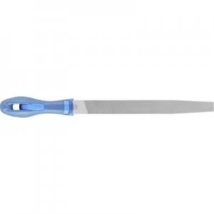 Image of PFERD 11216207 HORSE workshop file according to DIN flat-tip cross-cut 2 200 mm incl. ergonomic file handle 200 mm