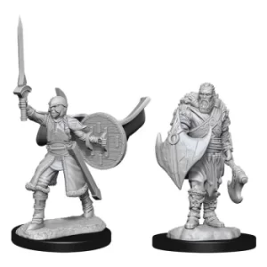 Image of Magic the Gathering Unpainted Miniatures Human Berserkers Case (6)