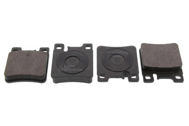 Image of MAPCO 6781 Brake pad set Rear Axle, excl. wear warning contact Brake Pad Set,disc brake (402)