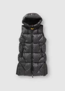 Image of Parajumpers Womens Zuly Gilet In Pencil