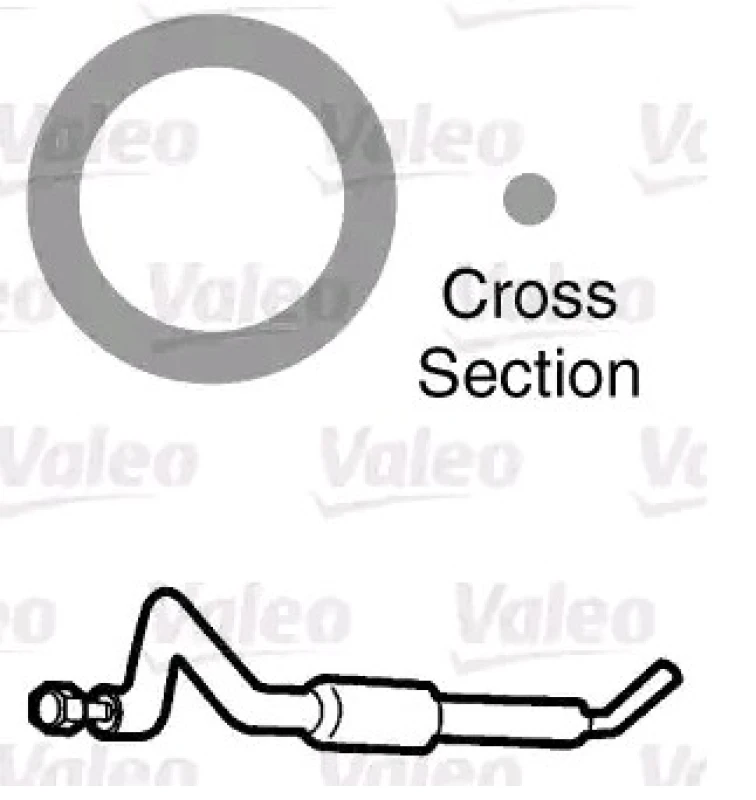 Image of VALEO 509186 Gaskets Seal,coolant pipe (547)
