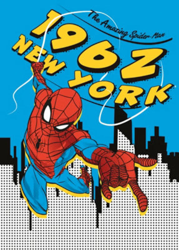 Image of Komar Marvel Spider-Man 1962 Wall Mural, 2.8M X 2M