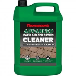 image of Ronseal Patio and Block Paving Cleaner Moss Guard Protection 5l