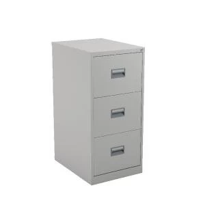 image of Talos 3 Drawer Filing Cabinet Grey KF78768