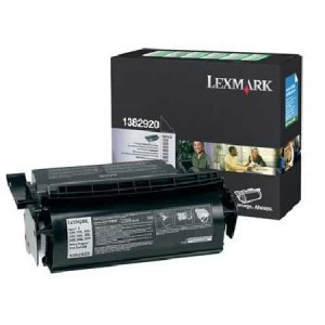 Image of Lexmark 1382920 Black Laser Toner Ink Cartridge