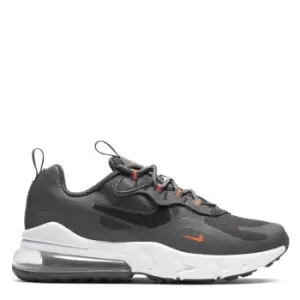 image of Nike Air Max 270 React Junior Trainers - Grey