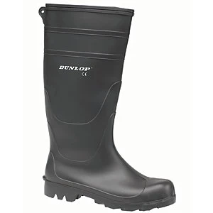 Image of Dunlop Universal PVC Safety Wellington Boot - Black Size 10