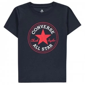 image of Converse Chuck Short Sleeve T-Shirt Infant Boys - Obsidian