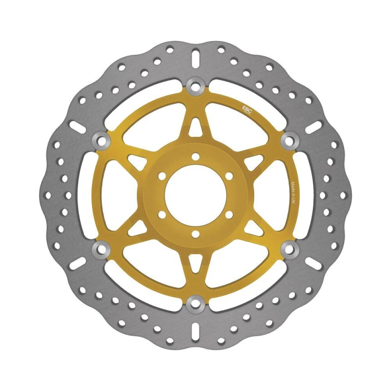 Image of MD621XC - EBC Contour X Series Brake Disc For BMW G 650 X-Moto 2007-2009 Front Left Gold/Silver MD621XC