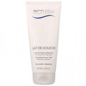 image of Biotherm Lait Corporel Lait De Douche Cleansing Shower Milk 200ml