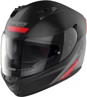Image of Nolan N60-6 Staple Helmet, black-red, Size L, black-red, Size L