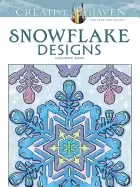 image of creative haven snowflake designs coloring book