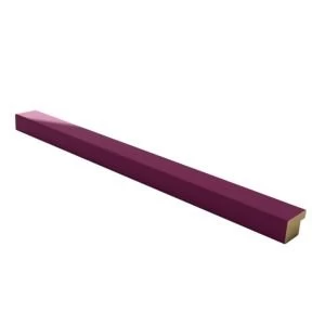 Image of Cooke Lewis Gloss Aubergine Cornice or pelmet L3000mm