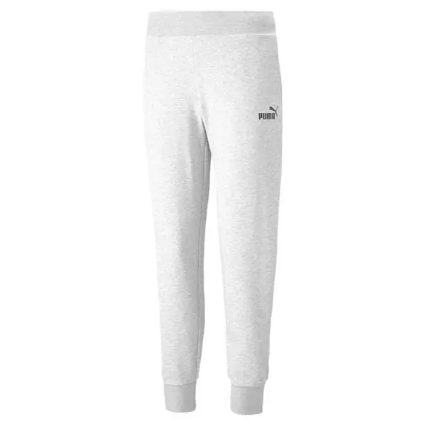 image of Puma No1 Logo Jogging Bottoms Closed Hem Fleece Jogging Bottoms 6 (2XS) Blue 67105618270