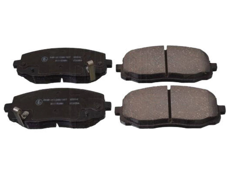Image of Blue PRINT ADG04264 Brake pad set Front Axle, with acoustic wear warning Brake Pad Set,disc brake (402)