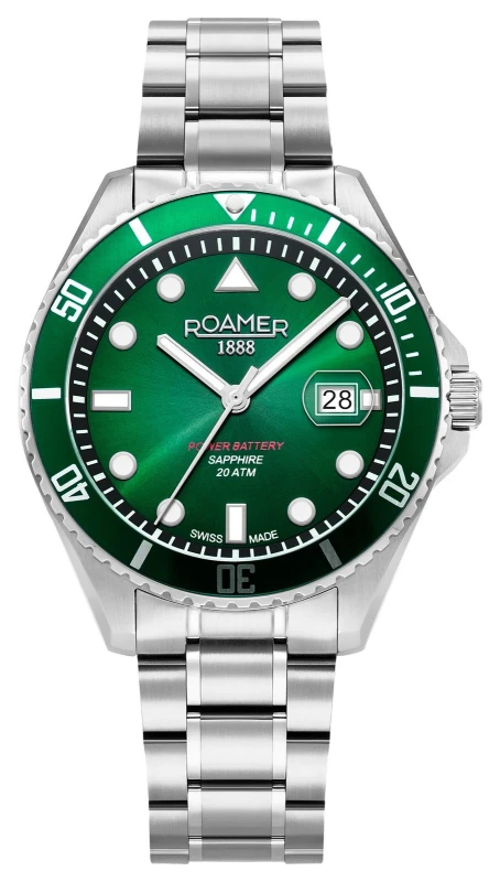 Image of Roamer 969845 41 75 20 Pro Diver 200 Power-Battery (43mm) Watch