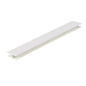 image of Wickes PVCu Joint Bead White 350 x 10 x 2500mm