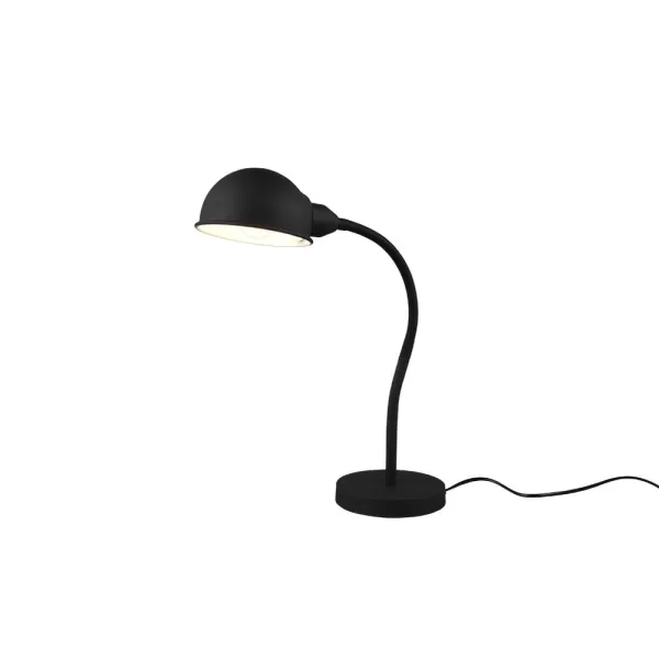Image of Perry Modern Desk Task Lamp Black Matt