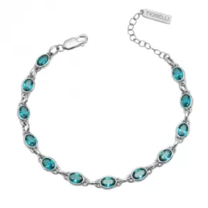 Image of Aqua Nano Crystal Bracelet B5383T