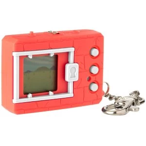 Image of Neon Red Digimon Bandai Digivice Virtual Pet Monster