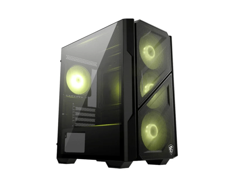 Image of MSI MAG FORGE M110R AIRFLOW computer case Mini Tower Black 4711377386227