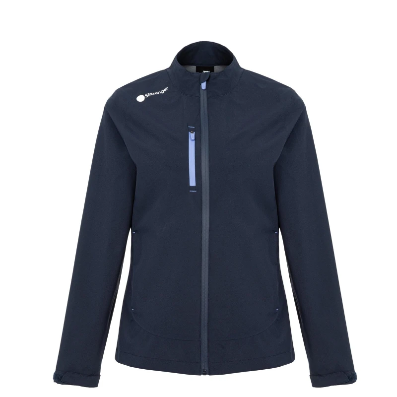 Image of Slazenger Rain Golf Jacket - Blue Blue 10