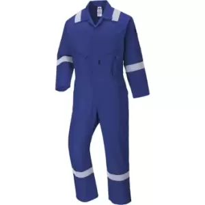 Image of Portwest C814 Iona Cotton Coverall Royal Blue S