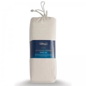 Image of Silentnight Brushed Cotton Sheet Set
