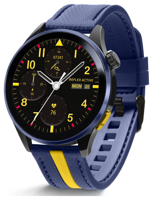 Image of Reflex Active RA54-2234 Series 54 Amoled GPS Smart Calling Watch - W47340